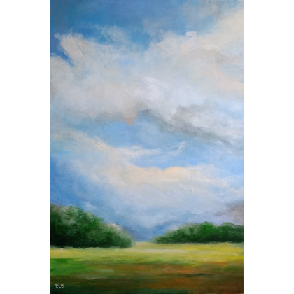 Paulina Lebida - obrazy akryl - Spokój o poranku   - obraz akrylowy 60/40 cm foto #2