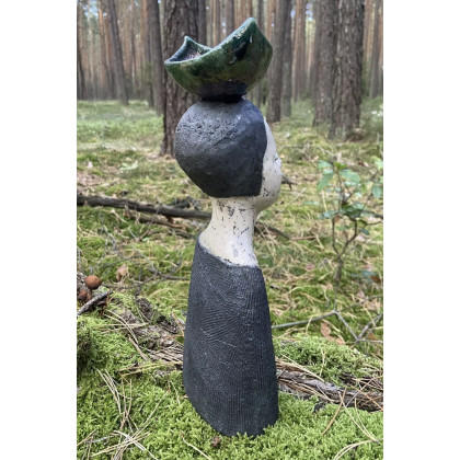 ultraviolet - rzeźby - Rzeźba ceramiczna Lunka foto #2