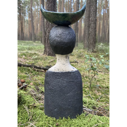 ultraviolet - rzeźby - Rzeźba ceramiczna Lunka foto #3
