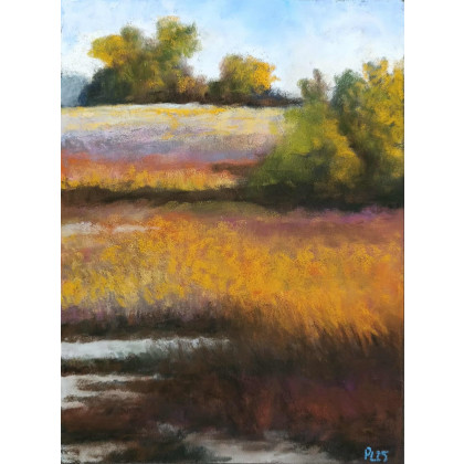 Paulina Lebida - pastele suche - Pejzaż - rysunek pastelami foto #1