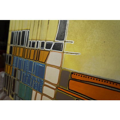 Aleksandra Semeniuk - obrazy akryl - Abstra-akt 30 foto #4