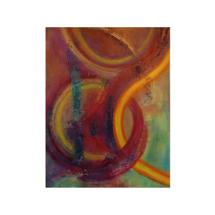 Joanna Bilska - obrazy akryl - Abstrakcja 70x90 cm Akryl na płótnie Abstrakcja foto #2