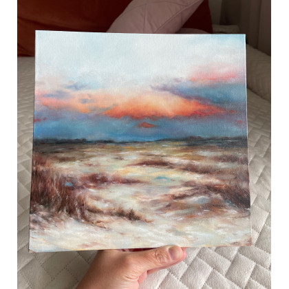 Pole, Maria Mandis, obrazy olejne