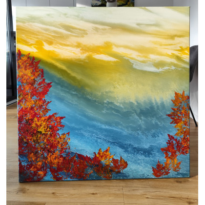 Felix Guenther - obrazy akryl - Melody of Autumn by the Sea foto #1