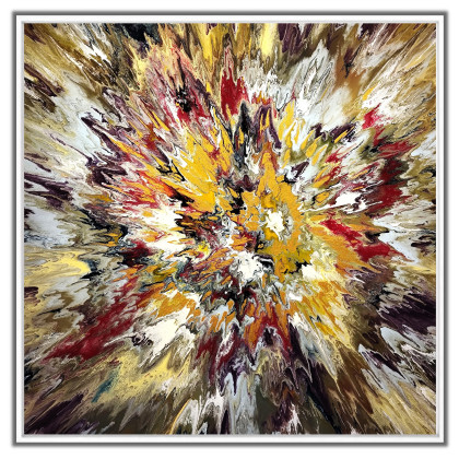 Felix Guenther - obrazy akryl - Golden Flow foto #3