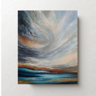 Pejzaż -obraz akrylowy 60/50 cm