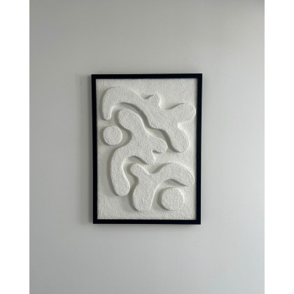 Likida - rzeźba ścienna 3D, Piotr Żyłka, płaskorzeźba