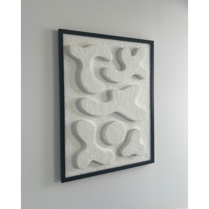 Piotr Żyłka - płaskorzeźba - Tago - rzeźba ścienna 3D foto #1