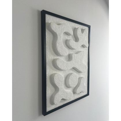 Piotr Żyłka - płaskorzeźba - Tago - rzeźba ścienna 3D foto #2