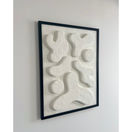 Piotr Żyłka - płaskorzeźba - Nokto - rzeźba ścienna 3D foto #1