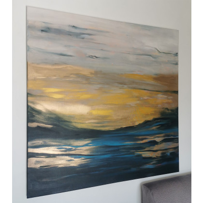 Iwona Jaworska - obrazy akryl - Cisza po burzy foto #4