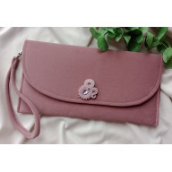 RÓŻOWA KOPERTÓWKA, KOPERTÓWKA BRUDNY RÓŻ, KOPERTÓWKA DO RĘKI, ZGASZONY RÓŻ