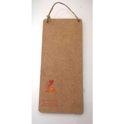 4mara - dekory wiszące - Deseczka z sentencją - Szczęście nie polega na tym, ile mamy... foto #2