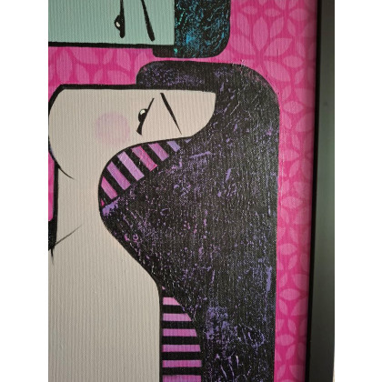 Iwona Wierkowska-Rogowska - obrazy akryl - Rozmowy nocą foto #2