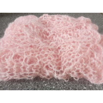 Danuta Zgoł - chusty,apaszki - Moherowy szal na drutach foto #3