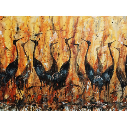 Dariusz Grajek - olej + akryl - Żurawiniec w słońcu... foto #1