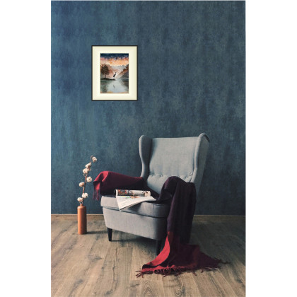 Joanna Tomczyk - obrazy akwarela - O zmierzchu nad stawem, Akwarela 24x32 cm foto #1