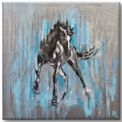 Justyna Zielonka - obrazy olejne - Deszcz foto #1