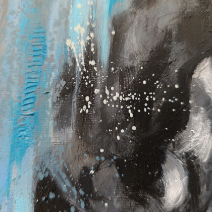 Justyna Zielonka - obrazy olejne - Deszcz foto #2