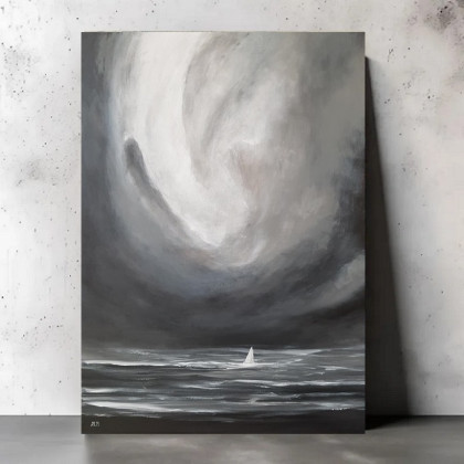 Paulina Lebida - obrazy akryl - Morze   - obraz akrylowy 100/70 cm foto #1