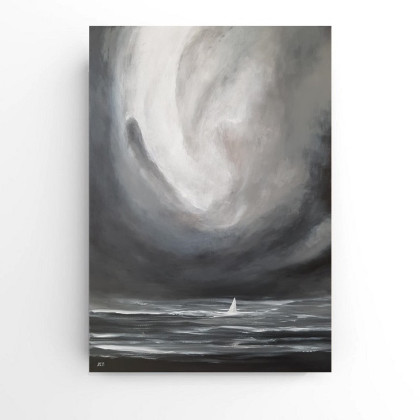 Paulina Lebida - obrazy akryl - Morze   - obraz akrylowy 100/70 cm foto #3