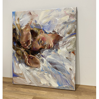 Jolanta Strzelczyk - obrazy olejne - TUŻ PRZED SNEM foto #1