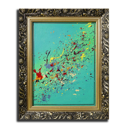 Aleksandra Semeniuk  - obrazy akryl - Wspominając Jacksona 1 foto #1