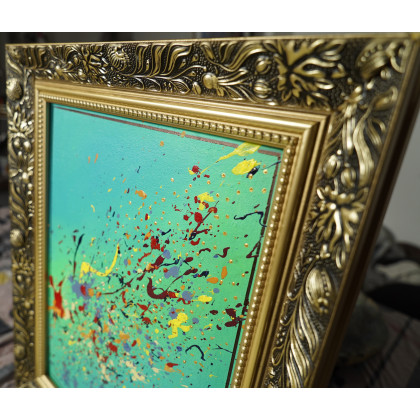 Aleksandra Semeniuk  - obrazy akryl - Wspominając Jacksona 1 foto #3