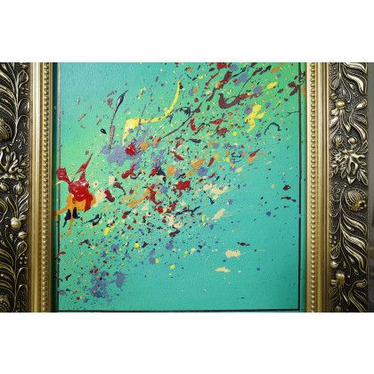 Aleksandra Semeniuk  - obrazy akryl - Wspominając Jacksona 1 foto #4