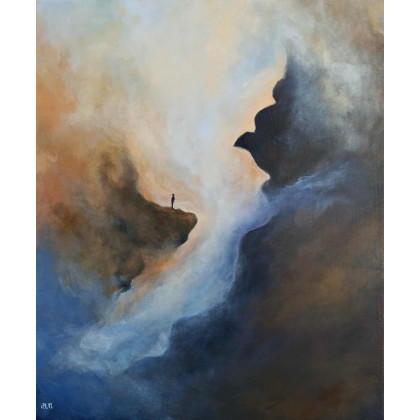 Paulina Lebida - obrazy akryl - Samotnik -obraz akrylowy 60/50 cm foto #4