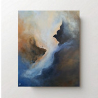 Samotnik -obraz akrylowy 60/50 cm