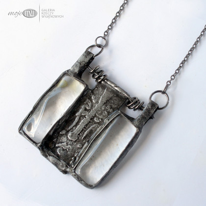 Moje MW - wisiory - Podwójne odbicie z twarzą foto #1