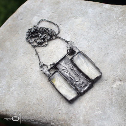 Moje MW - wisiory - Podwójne odbicie z twarzą foto #2