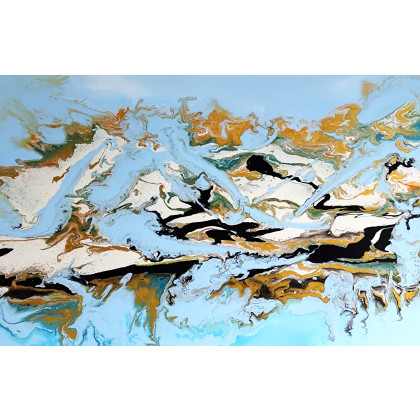 Flow of forms, Felix Guenther, obrazy akryl