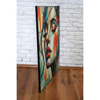 Rafal Stach - olej + akryl - W głębi siebie 80x100 foto #2