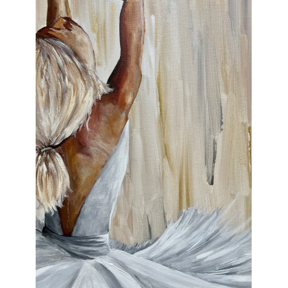 Marta Hajduk-Pawlica - obrazy akryl - Ego - praca z cyklu MADISON. Namalowałam piosenki. foto #1