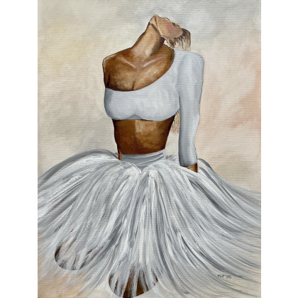 Spokojnie - praca z cyklu MADISON. Namalowałam piosenki., Marta Hajduk-Pawlica, obrazy akryl