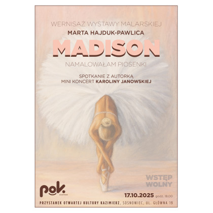 Marta Hajduk-Pawlica - obrazy akryl - Spokojnie - praca z cyklu MADISON. Namalowałam piosenki. foto #4