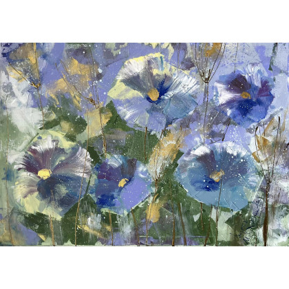 4mara - kasetki, pudełka - Ziemia śmieje się kwiatami – Szkatułka 14x19 cm foto #1