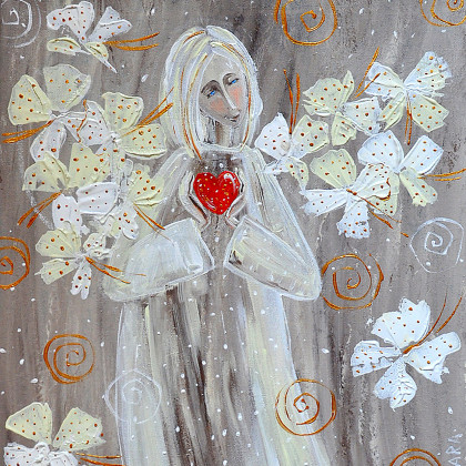 4mara - kasetki, pudełka - Z całego serca – Szkatułka foto #1