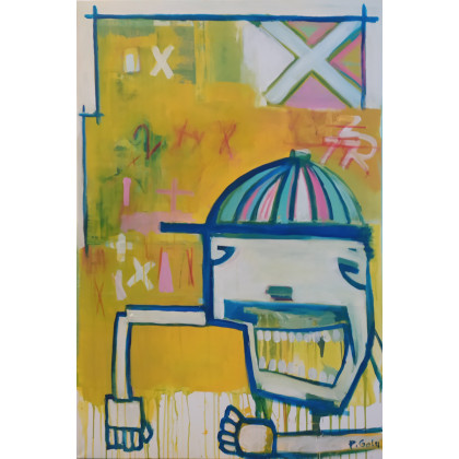 Pora ruszać, Piotr Gola, obrazy akryl