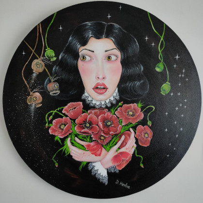 Sny zapomniane, Dorota Herba, obrazy olejne