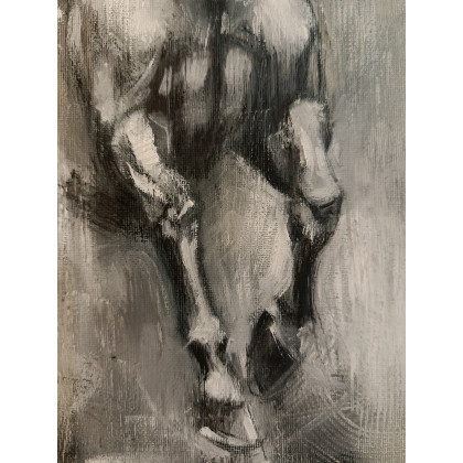 Justyna Zielonka - obrazy olejne - Bez uprzęży 1 foto #2