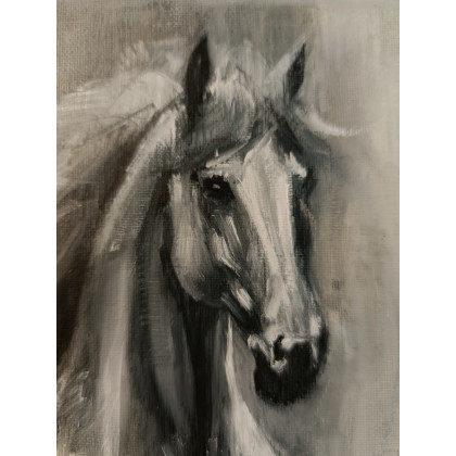 Justyna Zielonka - obrazy olejne - Bez uprzęży 1 foto #3