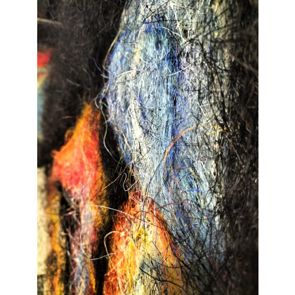 Grzegorz Zalewski - tkanina - Duży Obraz z Włókien Sizal foto #2