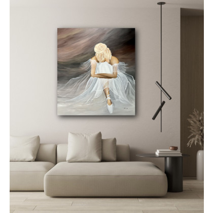 Marta Hajduk-Pawlica - obrazy akryl - Wszystko - praca z cyklu MADISON. Namalowałam piosenki. foto #1