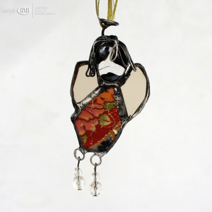 Moje MW - dekory wiszące - Aniołek wazoniaczek 11 foto #1