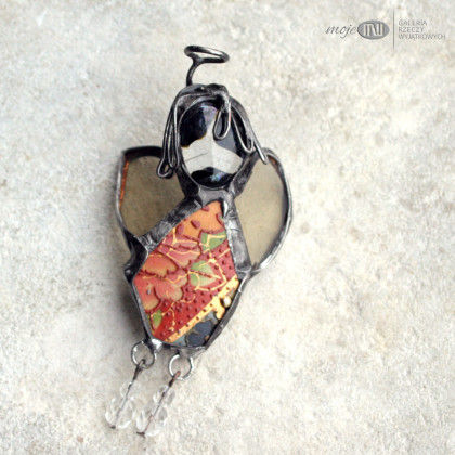 Moje MW - dekory wiszące - Aniołek wazoniaczek 11 foto #4