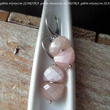 szarotka - kolczyki - SUNNY kolczyki z kamienia słonecznego i srebra foto #2