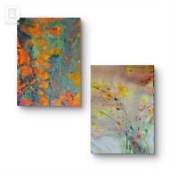 Akwarela pt. Wiosenne zauroczenie kompozycja